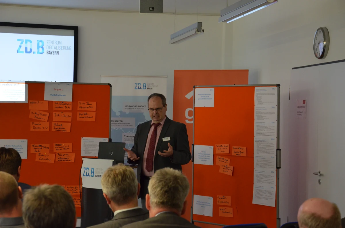Workshop am Zentrum Digitalisierung.Bayern