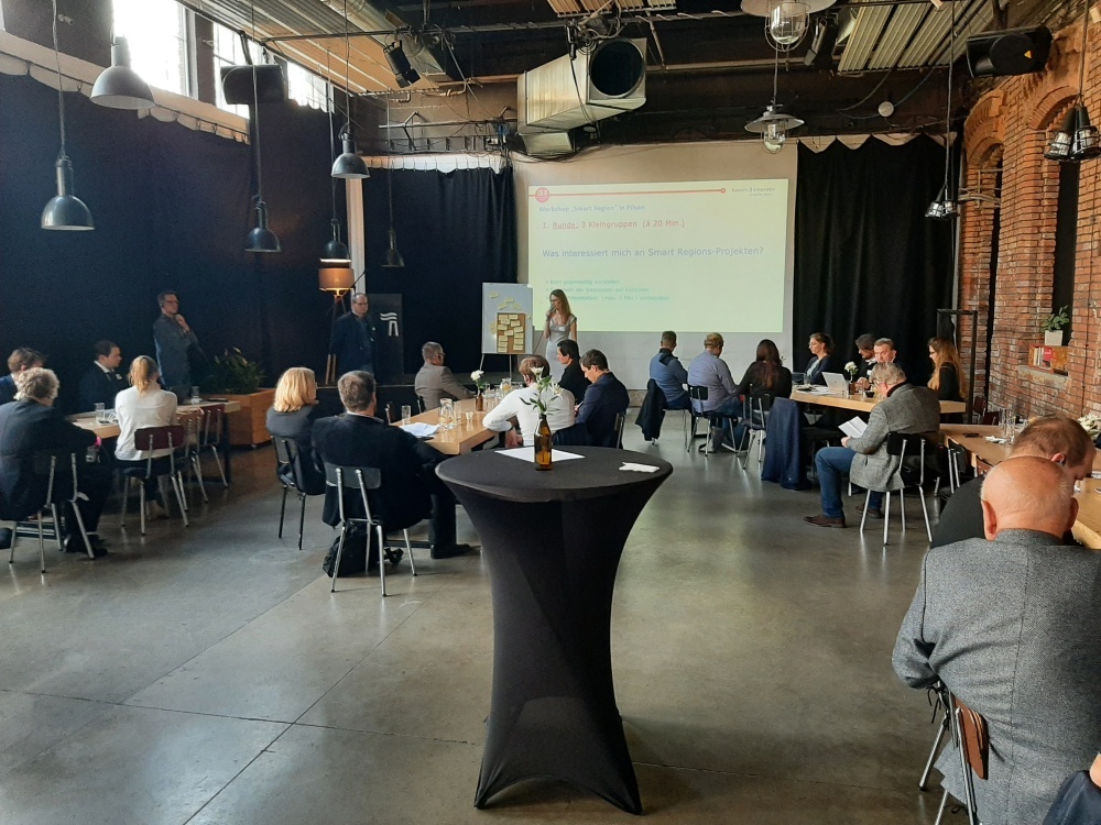 Workshop des bayerisch-tschechischen Smart Regions Netzwerks in Pilsen